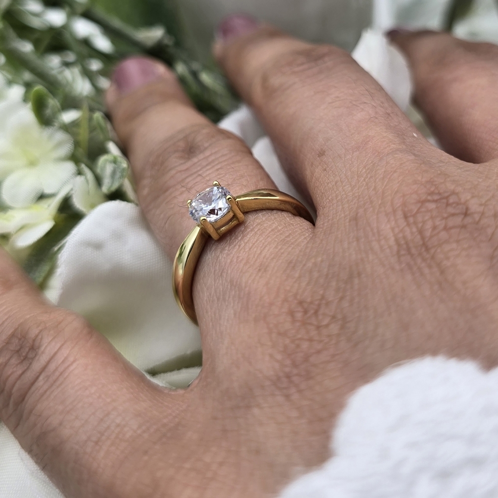 🥰 CATHEDRAL ENGAGEMENT RING - Picture 7 of 9